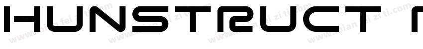 Hunstruct Regular字体转换